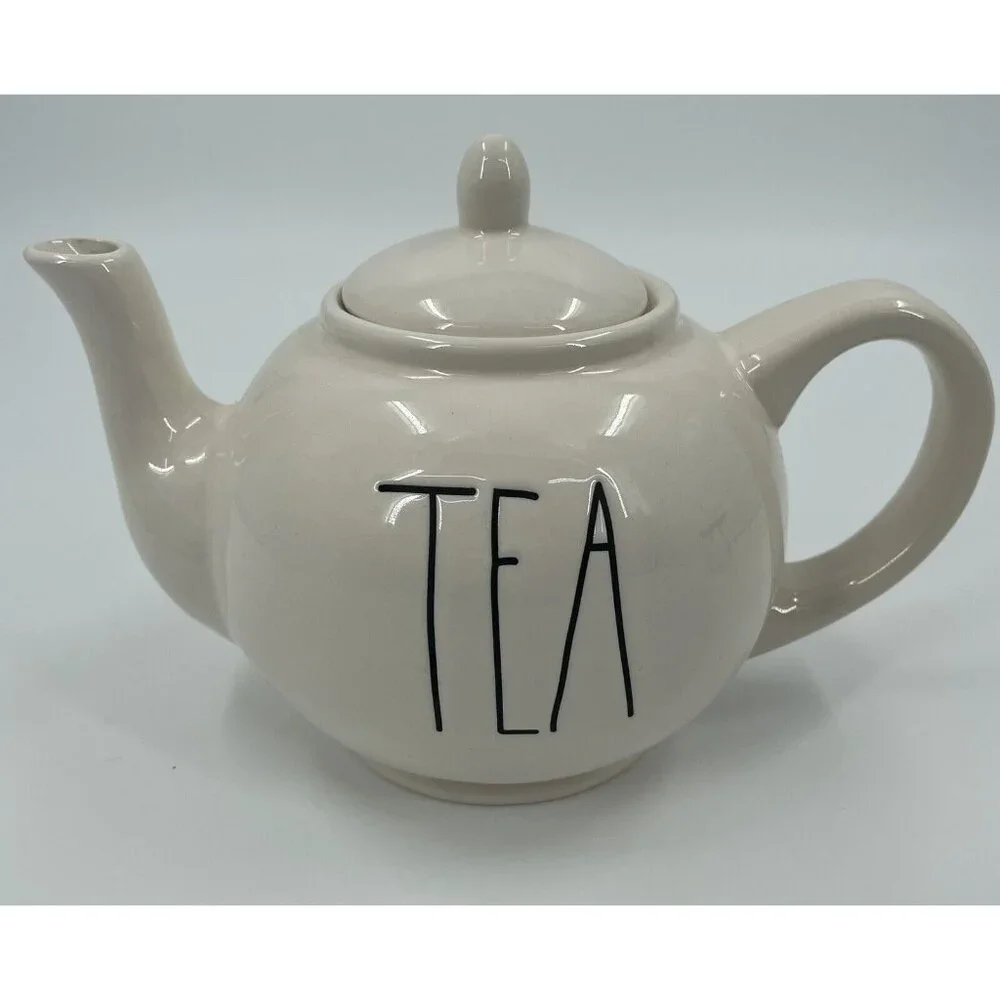 Rae Dunn 'TEA' Teapot Artisan Collection by Magenta #181‎